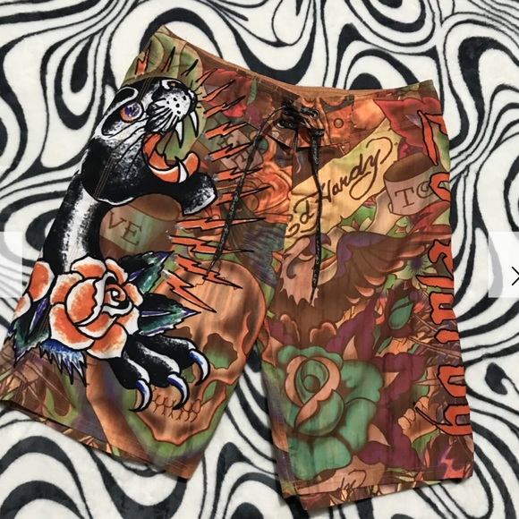 ED HARDY BY CHRISTIAN AUDIGIER Swim Shorts
Size: 34. Excellent condition - Picture 5 of 7
